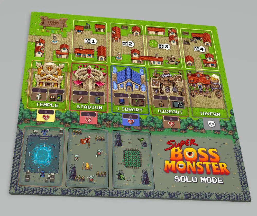 Super Boss Monster Neoprene Town Mat